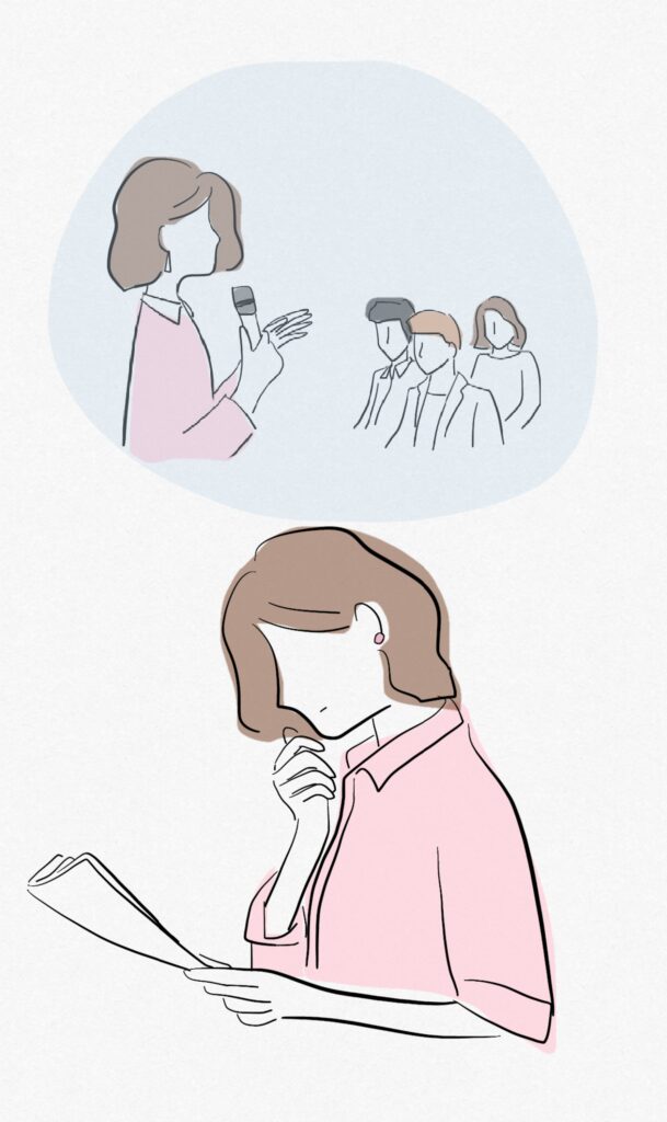 Syndrome de l’imposteur - Image par Gizelle Kei de Pixabay - kei_therapeutic_art-public-speaking-7228849