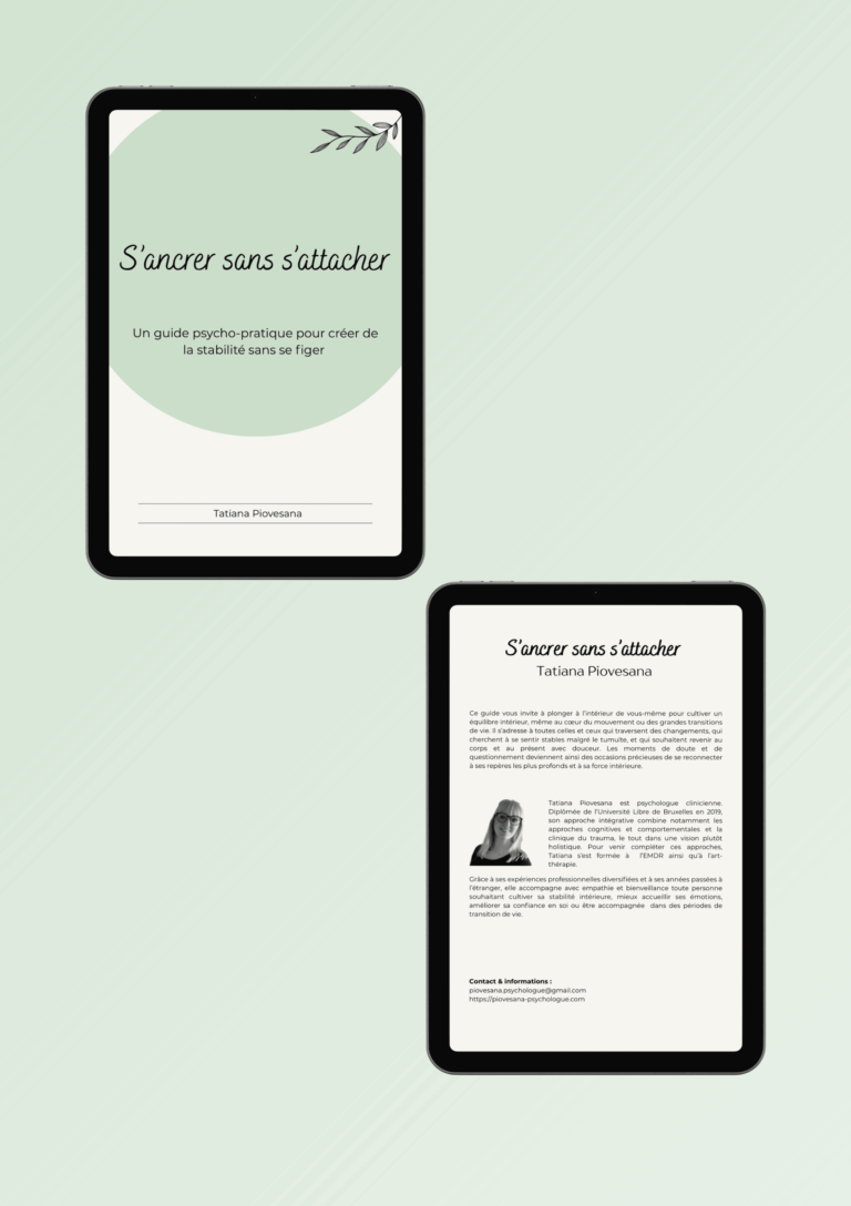 workbook ancrage