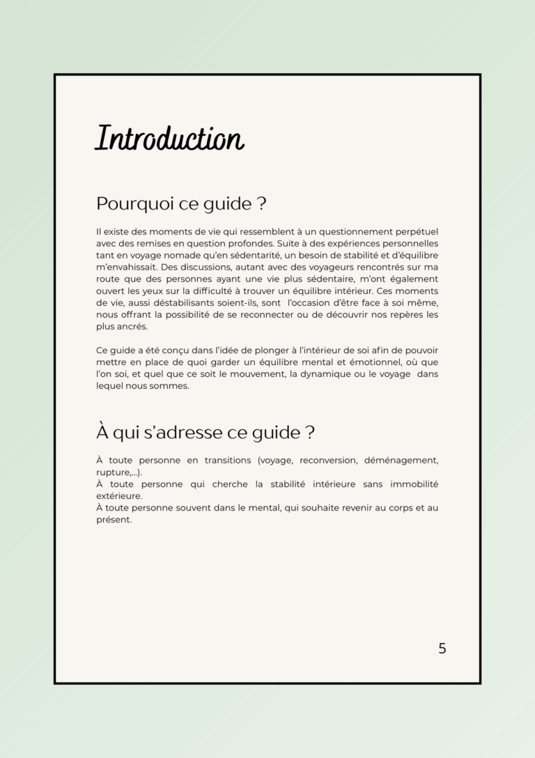 workbook ancrage